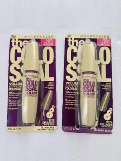 Maybelline The Colossal マスカラ黒2種のサムネイル