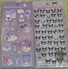 Kuromi クロミちゃん ボンボンドロップシール クロミ ボンドロ ミニ