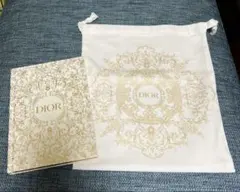 Dior ノベルティノートと巾着