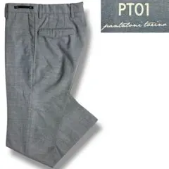 J7209 美品 PT01 Marrakechノープリーツスラックス グレー42