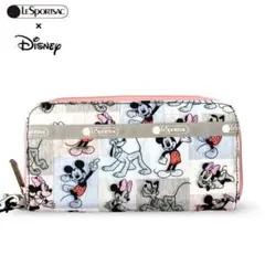 ✨美品タグ付 レスポートサック×ディズニー ミッキーマウス パッチワーク 長財布