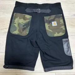 ギャルソン　カーハート　ショートパンツ