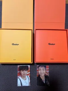 BTS Butter シングル cream peach 限定トレカ付き