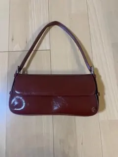 ワインレッド ショルダーバッグ