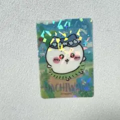 【ハチワレ】海辺のキラキラクリアカード