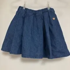 アプレレクール　デニムスカート 120cm