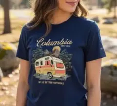 新品　Columbia コロンビア　レディース　ロゴ　Tシャツのサムネイル