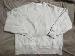 GAP ギャップ ホワイト トレーナー Lサイズ