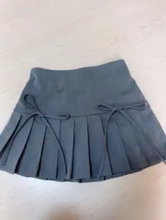 グレー プリーツスカート Sサイズ