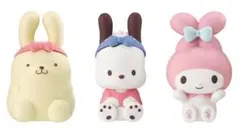 サンリオキャラクターズ なりきりうさぎさんフィギュア 3点セット
