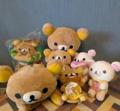 平成レトロ☆リラックマ☆コリラックマ　ぬいぐるみ　マスコット　まとめ売り