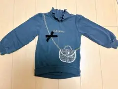新品　dolly ribbon トレーナー キッズ 女の子 110cm 裏起毛
