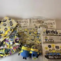 ミニオン ぬいぐるみ トートバッグ セット　ユニバ　3番