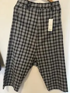 S'YTE オーガニックコットン ワッシャー ラップキュロットパンツ 26SS