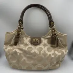 COACH コーチ マディソン オプアート 18639 ベージュ - メルカリ
