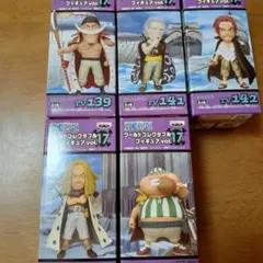 ONE PIECE⭐ワールドコレクタブルフィギュアvol.17シリーズ5種セット
