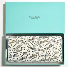 新品】友禅文庫 ジョッキー柄・馬柄 ファスナー長財布 牛革 日本製 