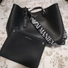 【限定セール】EMPORIO ARMANI MYEA ショッパー ディアプリント
