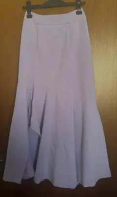 REDYAZEL 薄紫色 マーメイドスカート 後ろファスナー