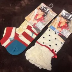 新品タグ付★ソックス2足セット★スニーカーソックス