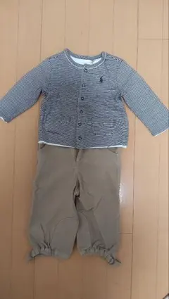 ポロ・ラルフ・ローレン カーディガン BURBERRY パンツ セット