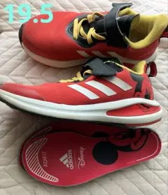 状態良好♪adidas （19.5）ミッキーマウス スニーカー