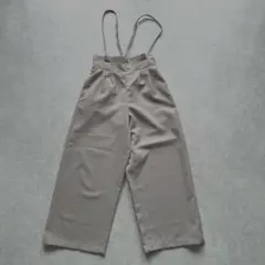 グローバルワーク サラサラ快適サスツキパンツ モカ