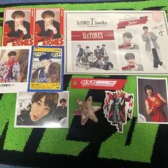 SixTONES【ジェシー】特典　カード　シール　セット