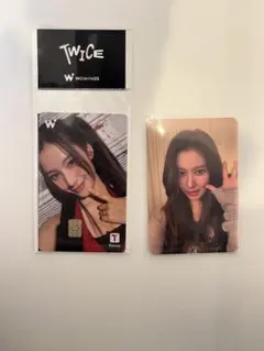 TWICE WOWPASS サナ 特典トレカセット