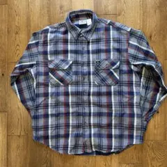 Prentiss Outdoors ネルシャツ USA製 L 80s ヘビネルのサムネイル