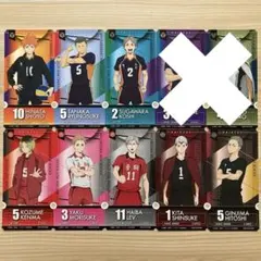 チケットライクコレクション　ハイキュー‼︎　8枚セット