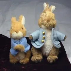 ピーターラビット ぬいぐるみ 2体セット 吉徳 YOSHITOKU 마스코트