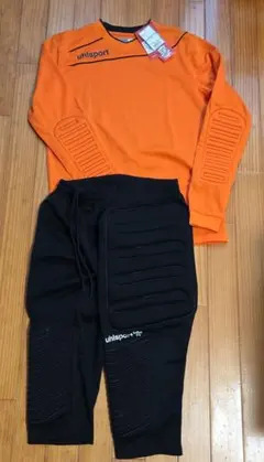 uhlsport ゴールキーパーウェア 上下セット　Sサイズのサムネイル