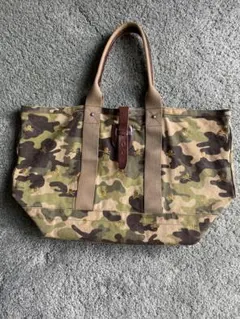 ラルフローレンラグビー　トートバッグ　大きめ　迷彩柄
