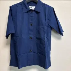 MHL. MARGARET HOWELL 半袖シャツ ブルー サイズI - メルカリ