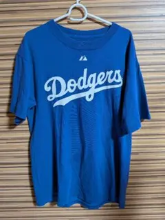 MLB ロサンゼルス・ドジャース シーガー選手 Tシャツ 背番号5 ブルー Mのサムネイル