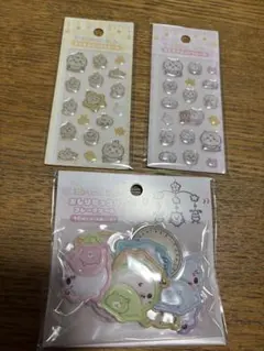 ちいかわベビー　ミニミニぷっくりシール おしりもっちりフレークシール