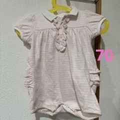ラルフローレン　女の子　ロンパース　70