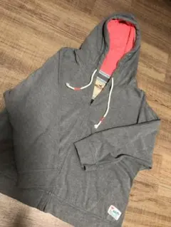 ＊古着　Hollister レディースパーカー　ライトグレー