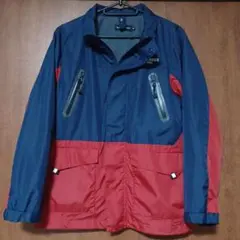 BLUE CROSS ネイビー・レッド ジャケット　M　ブルークロス