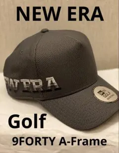 NEW ERA ニューエラ　ゴルフ　 9FORTY ダイヤモンドエラ　グレー