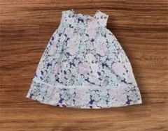 petit main 花柄ワンピース 80(SS)