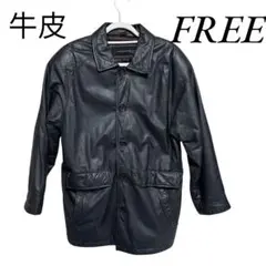 【used】unknown レザージャケット ラグランスリーブ】unknown レザージャケット XL | 古着屋OLDGREEN