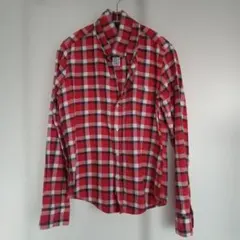 Frank & Eileen レッドチェックシャツ