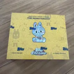 topps LABUBU 1box 新品未開封 シュリンク付き ラブブ Topps ラブブ トレーディングカード 2025 Topps Chrome Labubu 10th