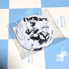 ハイキュー 月島蛍 山口忠 缶バッジ 仙台観光特使就任記念