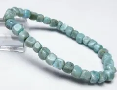 世界三大ヒーリングストーン天然石高級品ラリマーブレスレット[T7-20044]