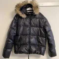 DUVETICA ブラック ダウンジャケット 46