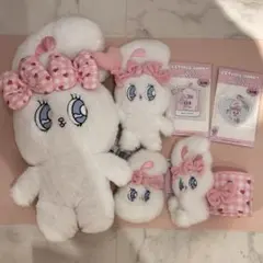 エスターバニー ぬいぐるみ キーチェーン 6点セット