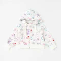 【美品】mezzo pianoジップパーカー100cm